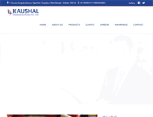 Tablet Screenshot of kaushalpharma.com